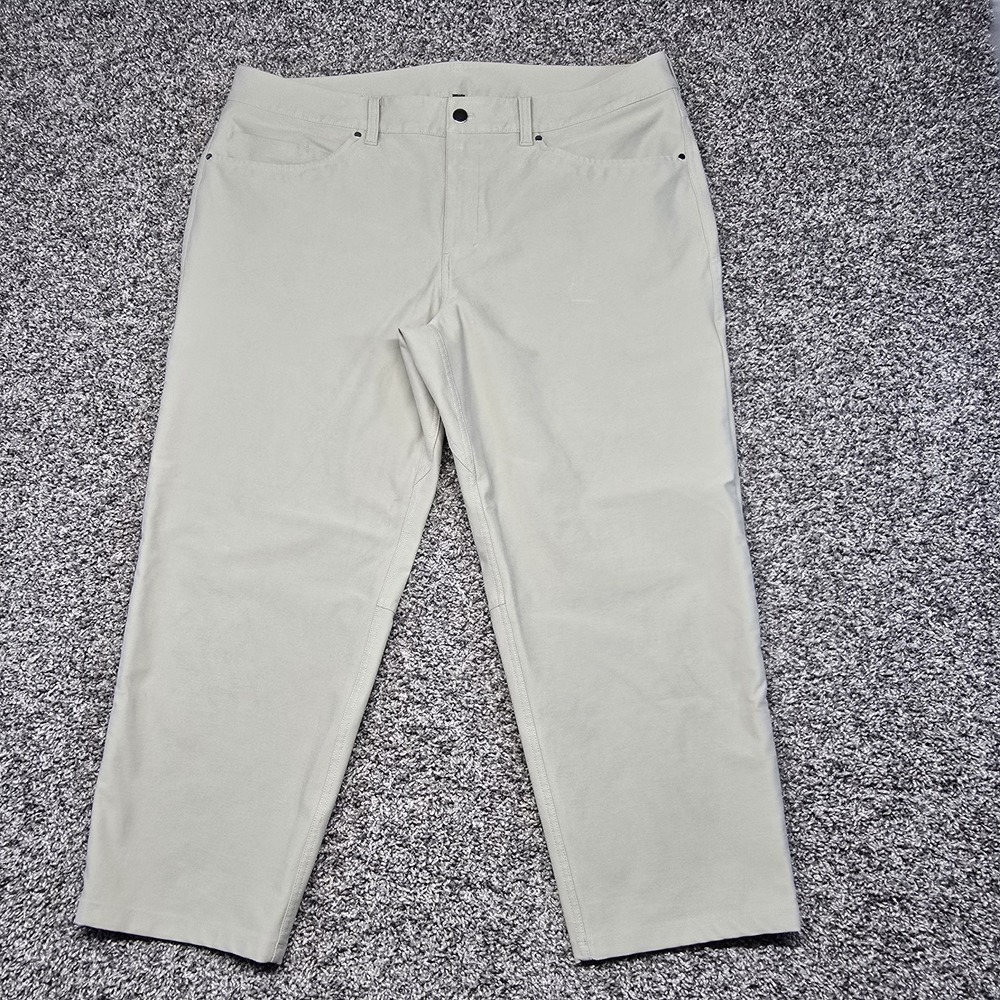 Lululemon ABC Crop Chino Pants Relaxed Utilitech 38x26.5  LM5AH0S